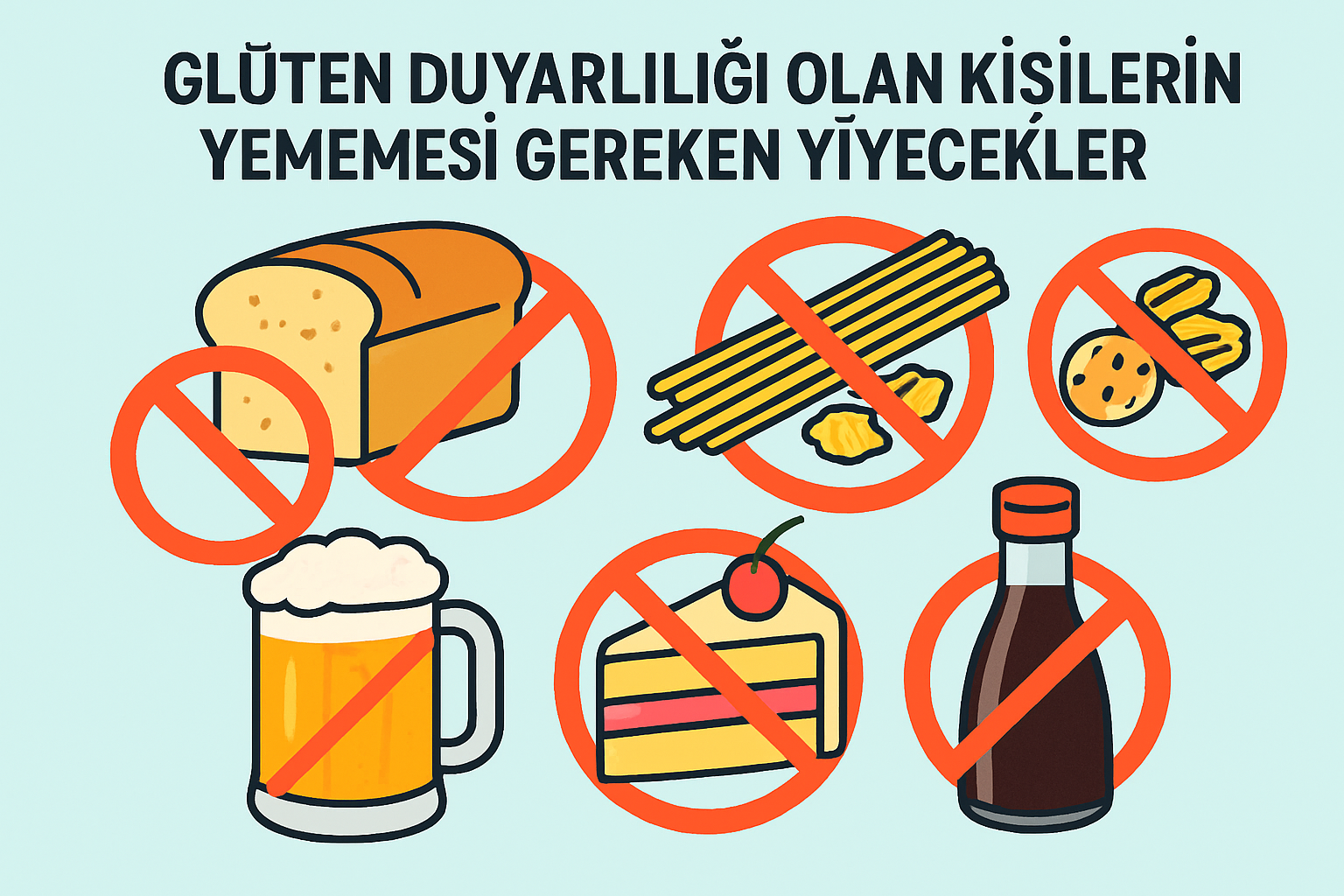 Gluten Hassasiyeti Olanlar Yememesi Gereken Yiyecekler